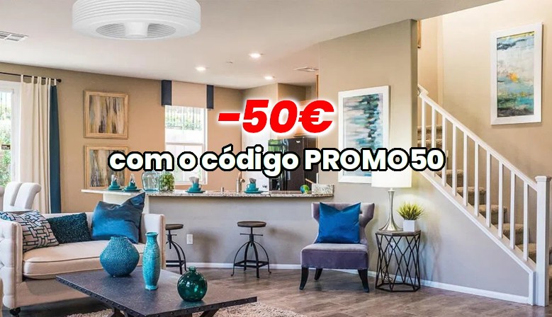 Exhale Promo Ventilador de teto
