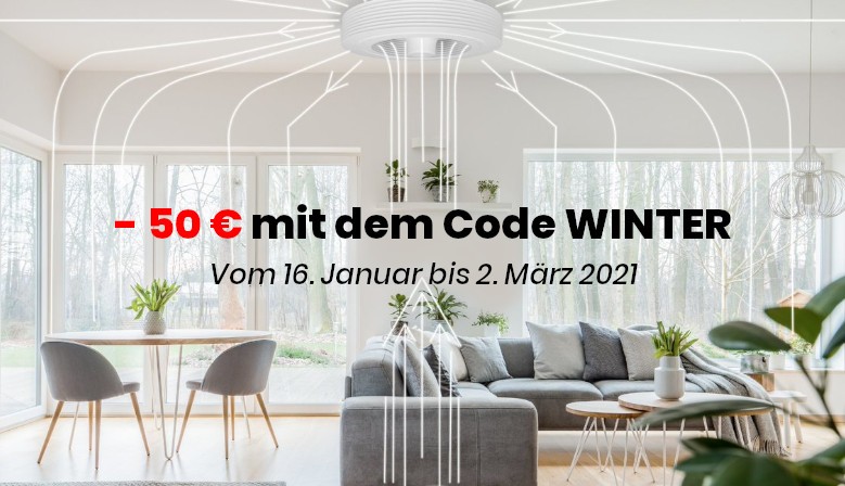 Deckenventilator ohne Flügel | Exhale Europe - EXHALE EUROPE SHOP